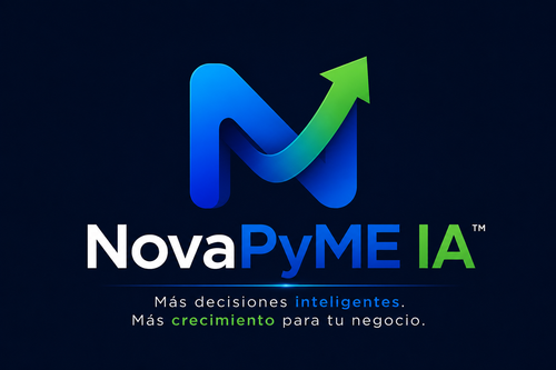 Logo NovaPyME IA™ - Más decisiones inteligentes, más crecimiento para tu negocio